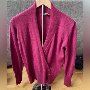 Anthropologie sundance Wrap Sweater